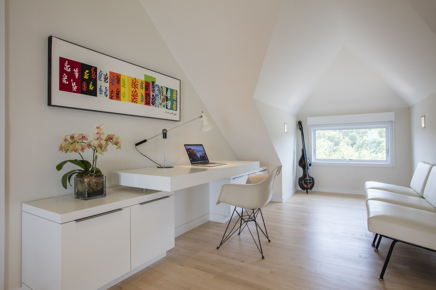 Photo of construction by Ronald Webb Builder.